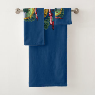 Conjunto De Toalhas Bandeira do Estado de Vermont