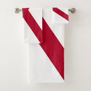 Conjunto De Toalhas Bandeira do estado do Alabama