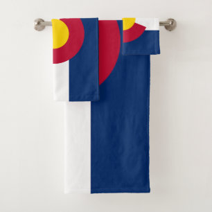 Conjunto De Toalhas Bandeira do Estado do Colorado