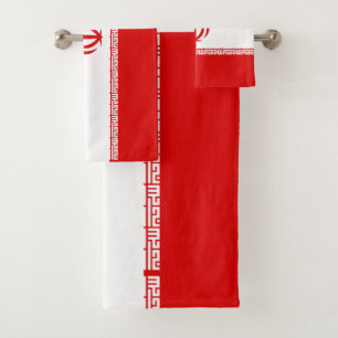 Conjunto De Toalhas Bandeira do Irã