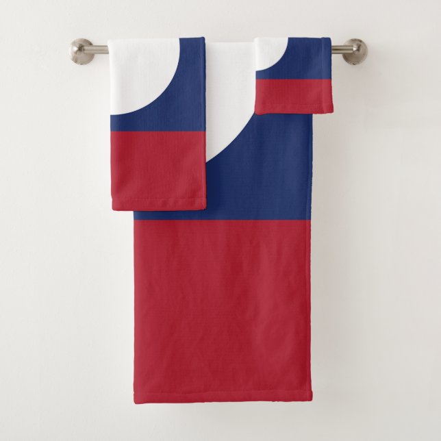 Conjunto De Toalhas bandeira do Laos (Insitu)