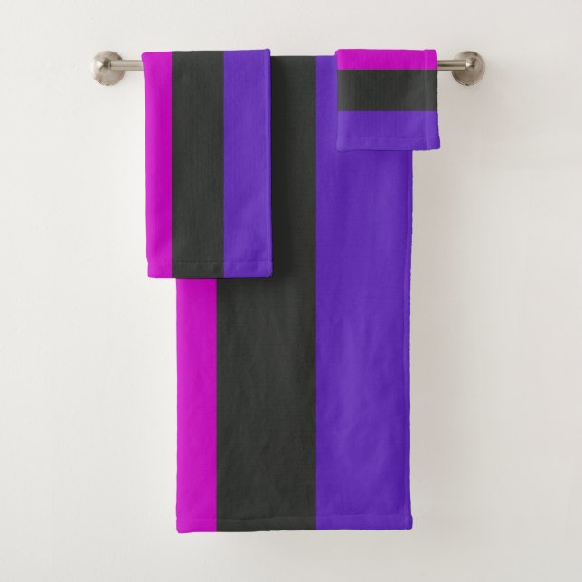 Conjunto De Toalhas Bandeira do Orgulho Gênerofluido (Insitu)