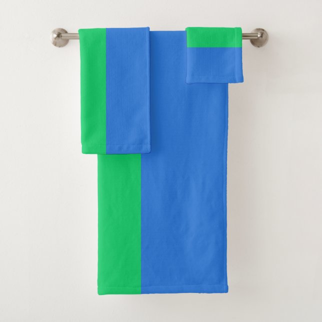 Conjunto De Toalhas Bandeira do Orgulho Polissexual (Insitu)