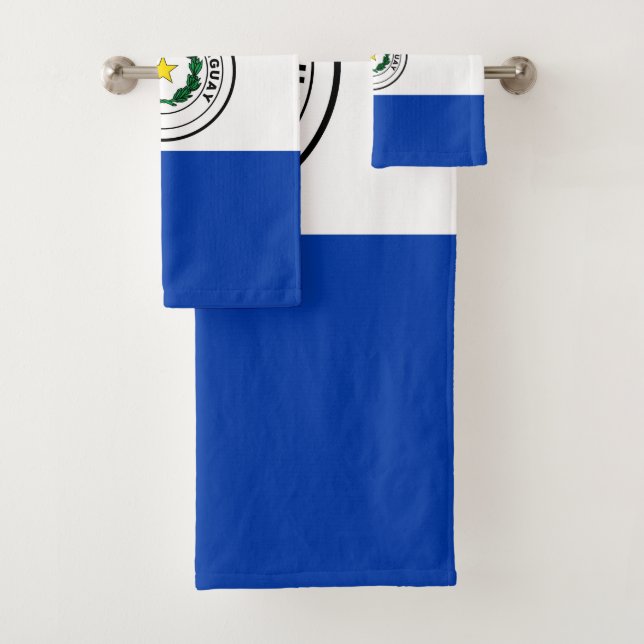 Conjunto De Toalhas bandeira do Paraguai (Insitu)