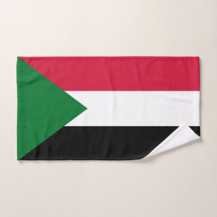 Conjunto De Toalhas Bandeira do Sudão