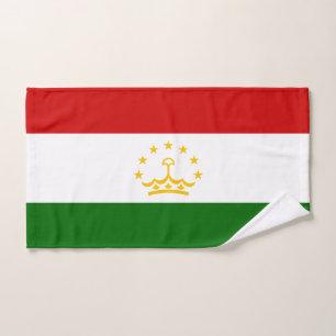 Conjunto De Toalhas Bandeira do Tajiquistão
