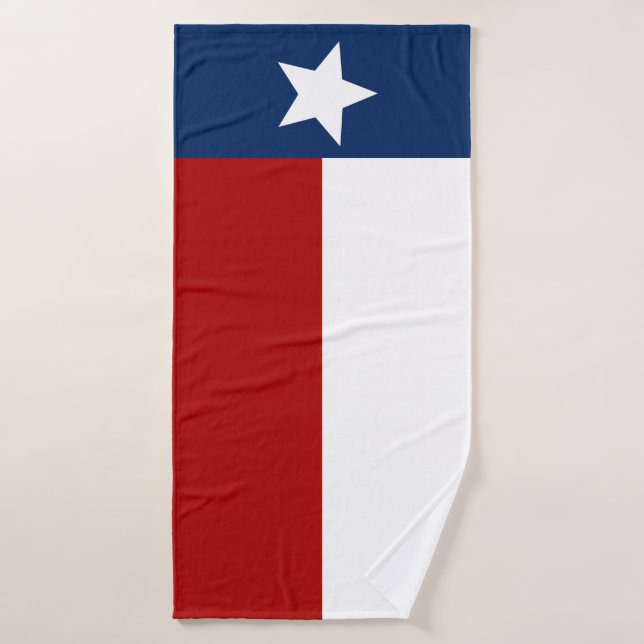 Conjunto De Toalhas Bandeira do Texas (Toalha de Banho)