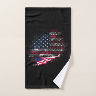 Conjunto De Toalhas bandeira dos EUA