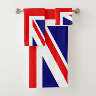 Conjunto De Toalhas Bandeira Nacional Britânica - bandeira da União