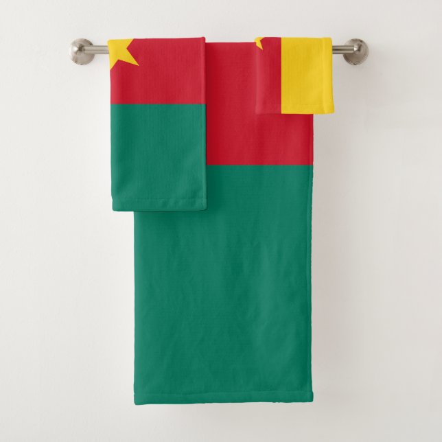 Conjunto De Toalhas Bandeira Patriótica do Camarão (Insitu)