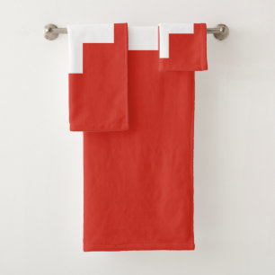Conjunto De Toalhas Bandeira suíça