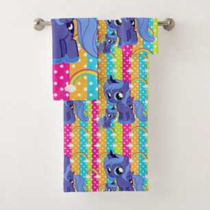 Conjunto De Toalhas Bandeja de Banheiro Define Pony