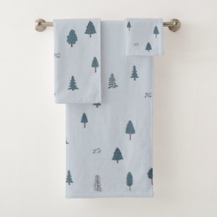 Conjunto De Toalhas Banheira Blue Bird Boy