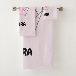 Conjunto De Toalhas Banheira Personalizada Lava Lava e Toalhas, Prince