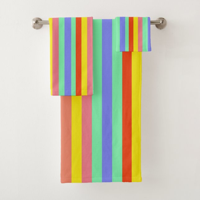 Conjunto De Toalhas Banheiras Retro-Doces (Insitu)