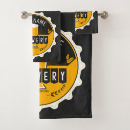Conjunto De Toalhas Bar de Garrafa de Cerveja de Cerveja Personalizada