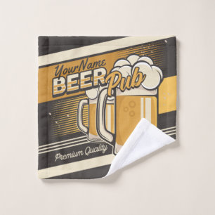 Conjunto De Toalhas Bar de Pub de Cerveja Fria Personalizada Premium