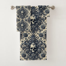 Conjunto De Toalhas Barroco Punk - Vitoriano Gótico