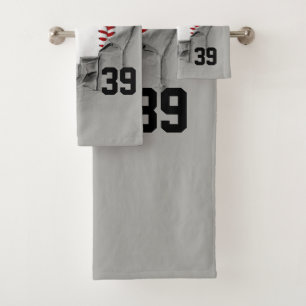 Conjunto De Toalhas Basebol rasgado