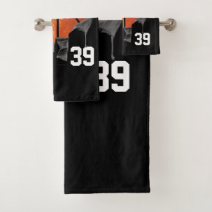 Conjunto De Toalhas Basquete Rasgado