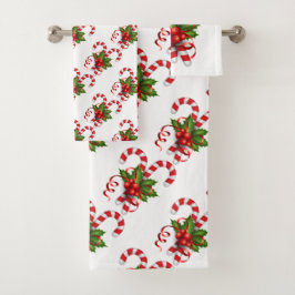 Conjunto De Toalhas Bastões de doces