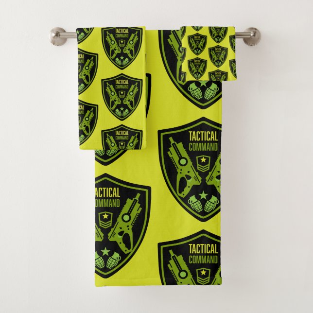 Conjunto De Toalhas Batalha de Arma de Dardo de Brinquedo para Meninos (Insitu)