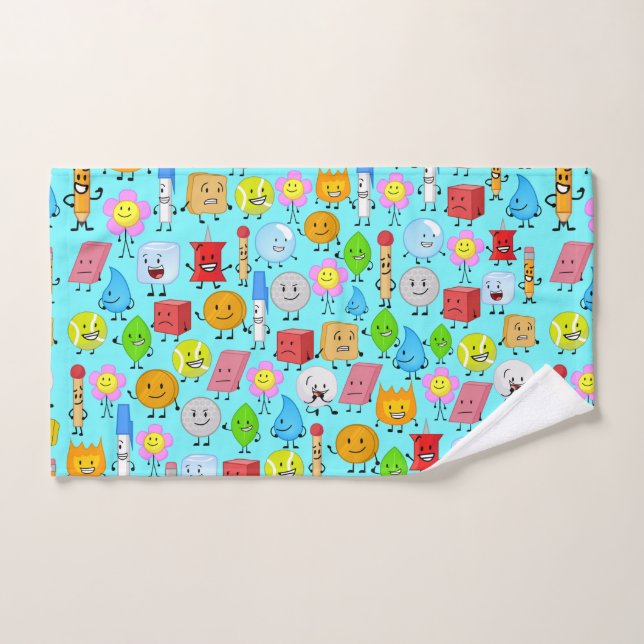 Conjunto De Toalhas batalha pelo padrão da ilha dos sonhos (Toalha de mão)