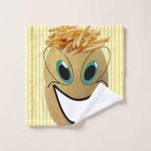 Conjunto De Toalhas Batatas fritas de Batata - Torneiras de Banho de B