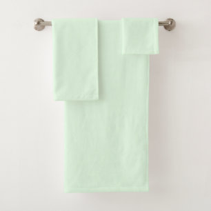 Conjunto De Toalhas Bath Linen Pale Green