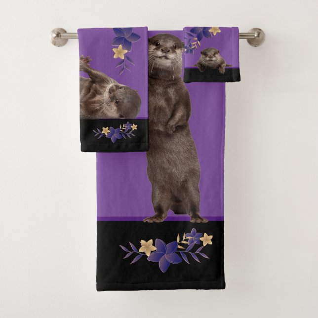 Conjunto De Toalhas Bath Time Weasels - Faixas Cujas (Insitu)