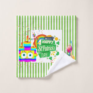 Conjunto De Toalhas Bath Towel Sets, Rua, Feliz Aniversário do Dia de