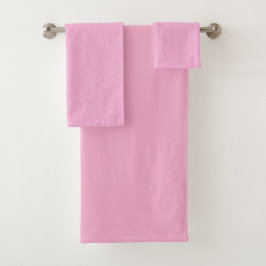 Conjunto De Toalhas Bath Towels Rosé