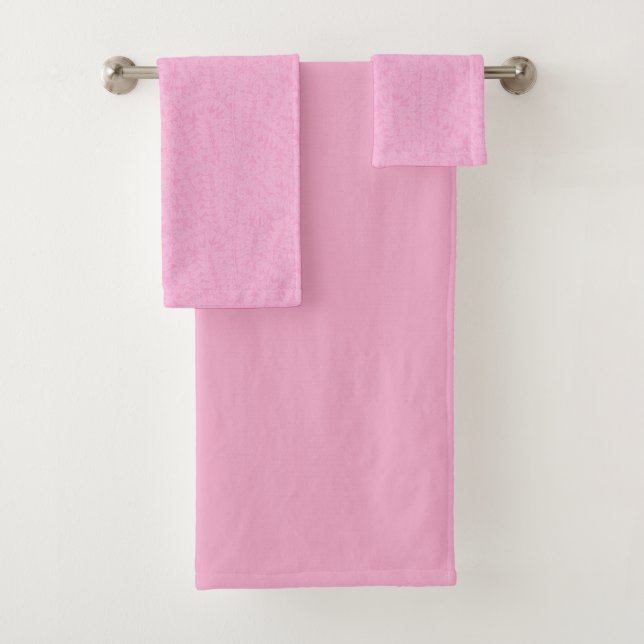 Conjunto De Toalhas Bath Towels Rosé (Insitu)