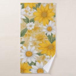 Conjunto De Toalhas Bathroom Flower Feeling