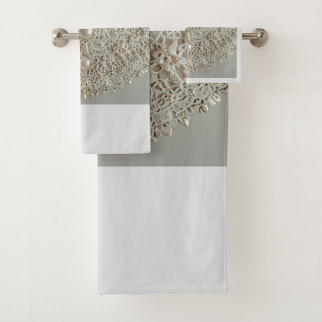 Conjunto De Toalhas Bathroom Towel Set (Insitu)