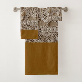 Conjunto De Toalhas Bathroom Tpwel Set