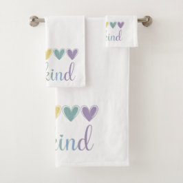 Conjunto De Toalhas Be Kind