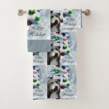 Bearded Collie Christmas
