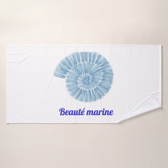 Conjunto De Toalhas Beauté marine (Toalha de Banho)