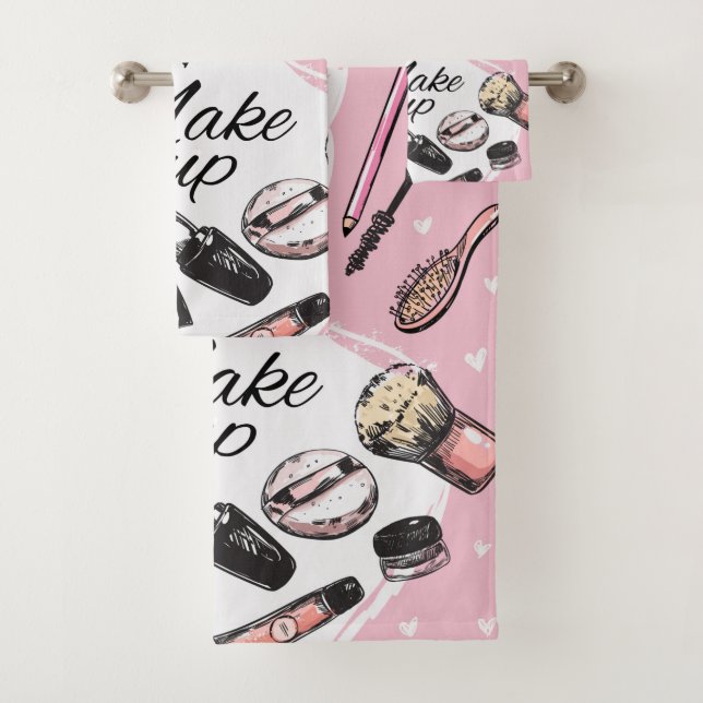 Conjunto De Toalhas  Beauty Salon     (Insitu)