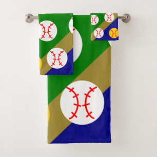 Conjunto De Toalhas Beisebol/Softball