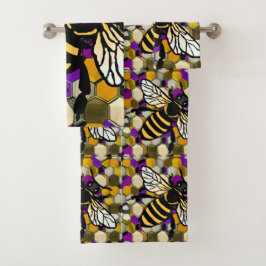 Conjunto De Toalhas Bela Abelha