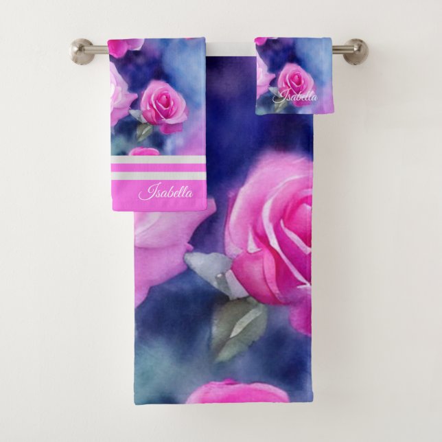 Conjunto De Toalhas Bela Coleção de Tendências Rosa Rosa Rosa Rosa, Co (Insitu)