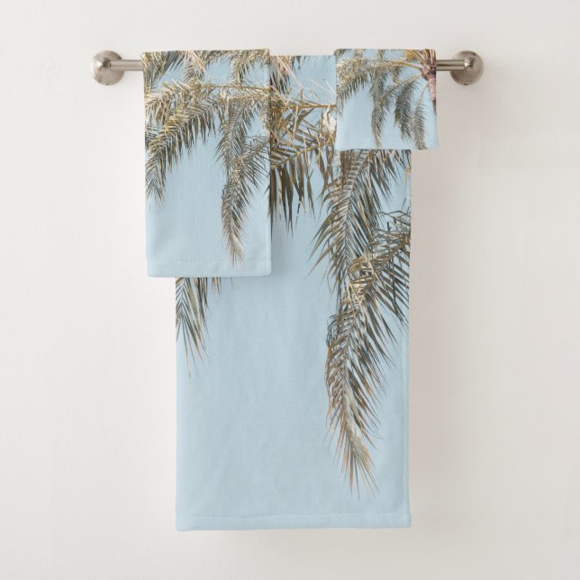Conjunto De Toalhas Bela Palm Trees #4 #tropical #wall #art (Insitu)