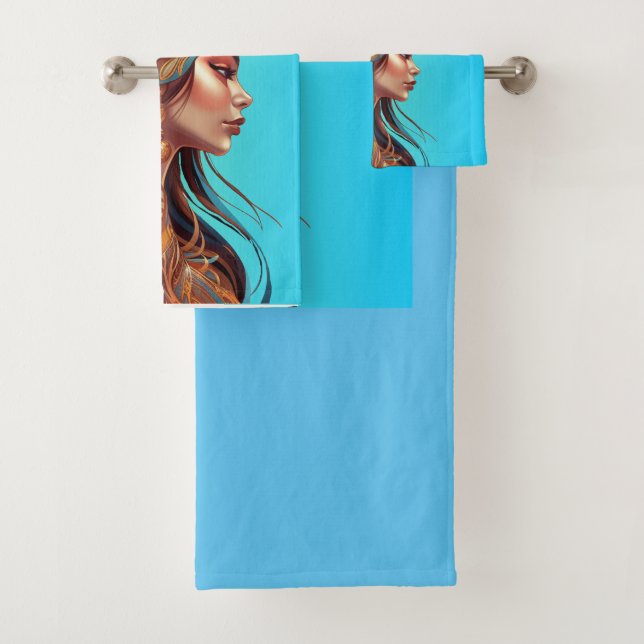 CONJUNTO DE TOALHAS BELEZA NATIVA #1 (Insitu)