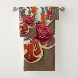 Conjunto De Toalhas Belo Beagle.