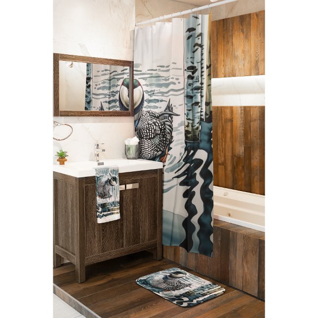 Conjunto De Toalhas belo leão sobre a água em aquarela (Criador carregado)