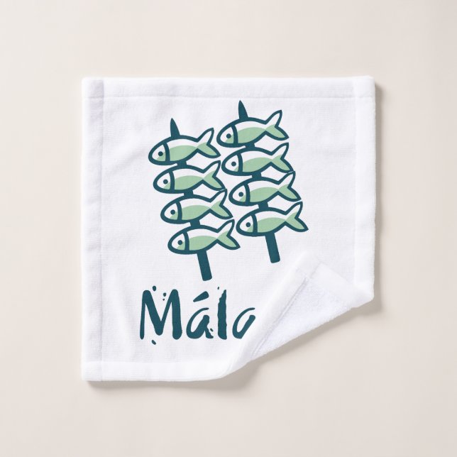 Conjunto De Toalhas Bem-vindo a Málaga 8: El Espeto (Pano de lavar)