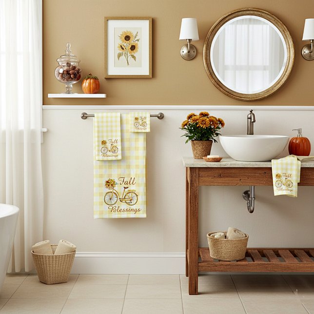 Conjunto De Toalhas Bênçãos baixas bicicleta (Criador carregado)