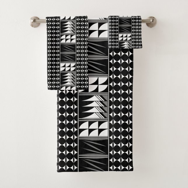 Conjunto De Toalhas Bênçãos da pena sudoeste em Cinzas (Insitu)